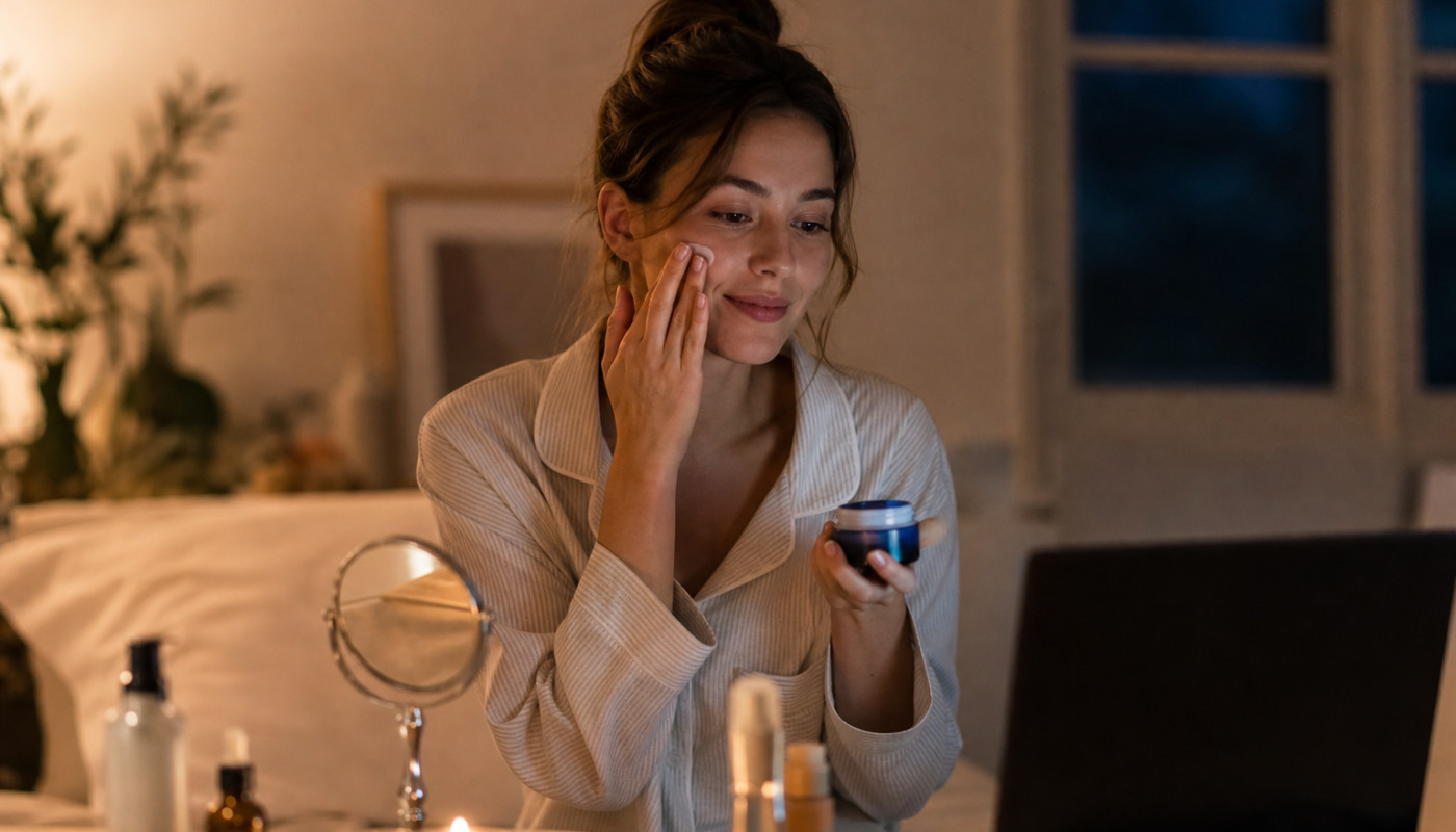 Les rituels beauté du soir font-ils vendre plus sur le web ?